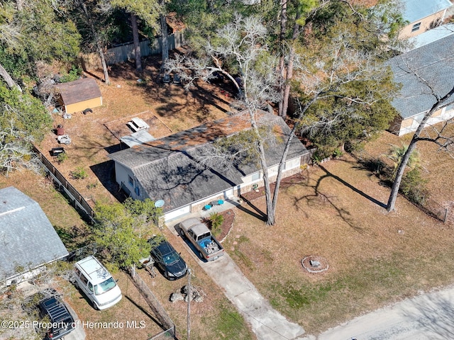 1531 NE 38th St, Ocala, FL 34479 - view from above of property