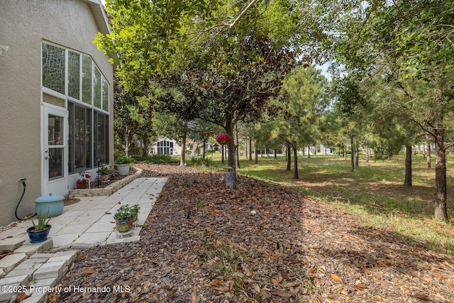 11404 Inman Ct, Spring Hill, FL 34609 - view of yard with a patio area