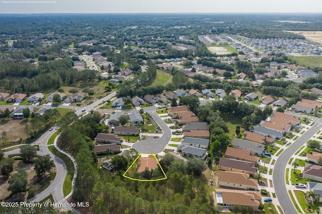 11404 Inman Ct, Spring Hill, FL 34609 - aerial view of residential area