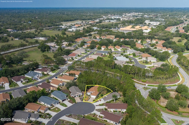 11404 Inman Ct, Spring Hill, FL 34609 - aerial view of residential area