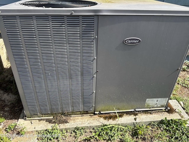 12325 Fairway Ave, Brooksville, FL 34613 - exterior view of a central AC unit