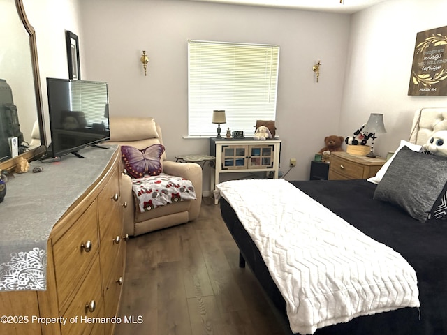 11087 Addison St, Spring Hill, FL 34609 - bedroom with hardwood / wood-style floors