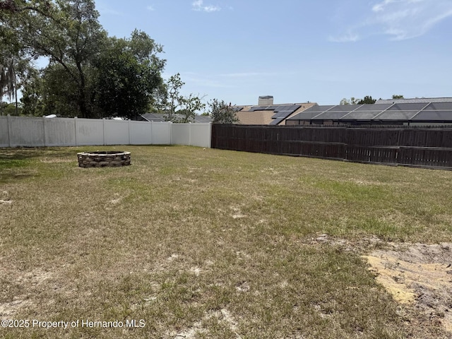 11087 Addison St, Spring Hill, FL 34609 - view of fenced backyard