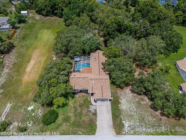 204 Oak Lake Dr, Spring Hill, FL 34608 - bird's eye view