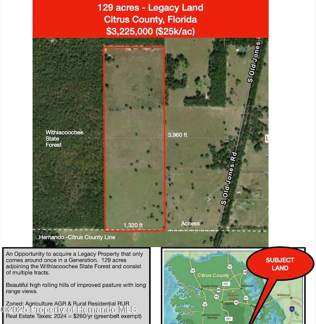 0 S Old Jones Rd, Floral City, FL 34436 - photo 1