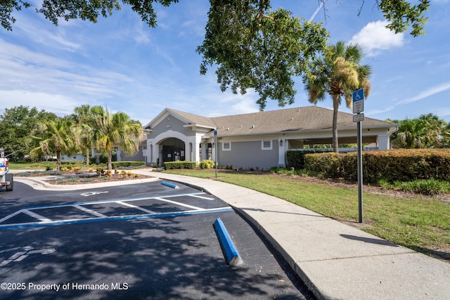 758 Alpine Thistle Dr, Brooksville, FL 34604 - view of property featuring uncovered parking