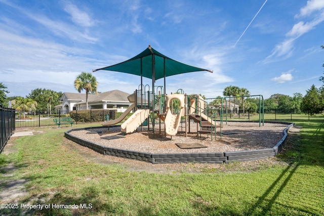 758 Alpine Thistle Dr, Brooksville, FL 34604 - view of community jungle gym