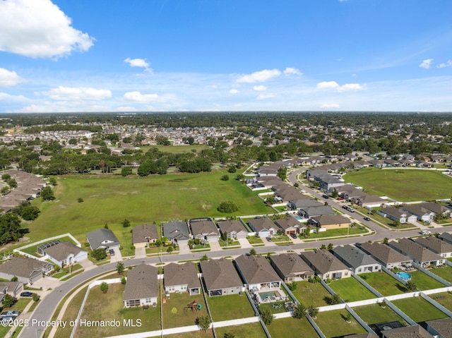 1098 Old Windsor Way, Spring Hill, FL 34609 - aerial view of property and surrounding area with nearby suburban area
