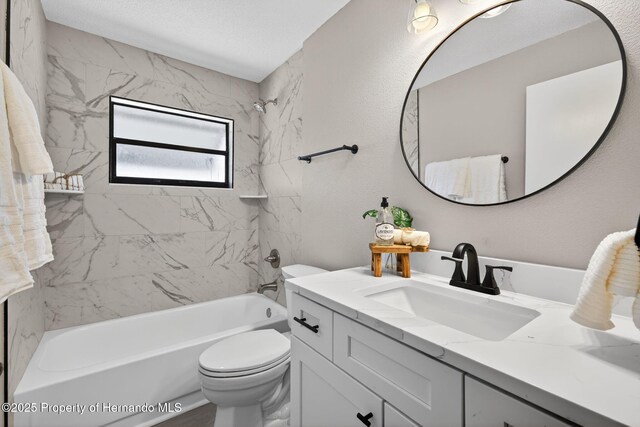 6310 Gainsboro Ave, Spring Hill, FL 34609 - bathroom with vanity and  shower combination