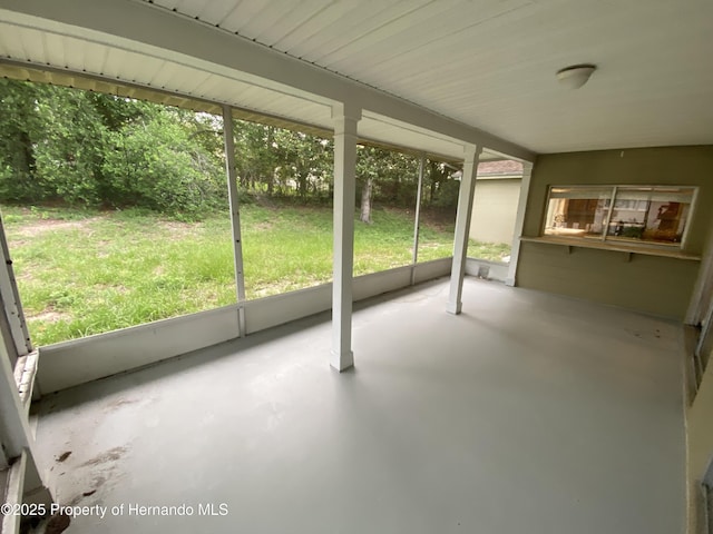 1392 Piper Rd, Spring Hill, FL 34606 - view of unfurnished sunroom