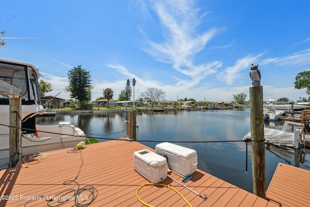 13027 Beacon Ct, Hudson, FL 34667 - dock with a water view