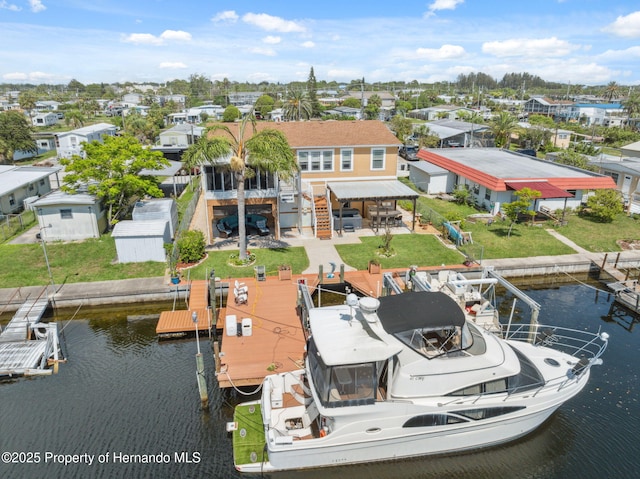 13027 Beacon Ct, Hudson, FL 34667 - view of subject property with a large body of water