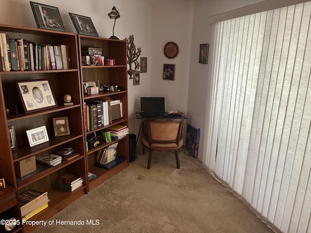 9474 Nakoma Way, Weeki Wachee, FL 34613 - sitting room featuring carpet floors
