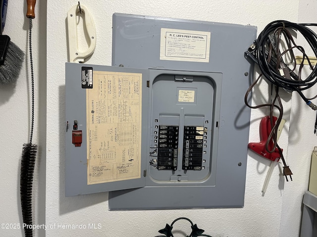 9474 Nakoma Way, Weeki Wachee, FL 34613 - utilities with electric panel