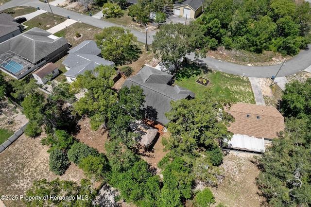 2295 Rio Cir, Spring Hill, FL 34608 - aerial view of property and surrounding area featuring nearby suburban area