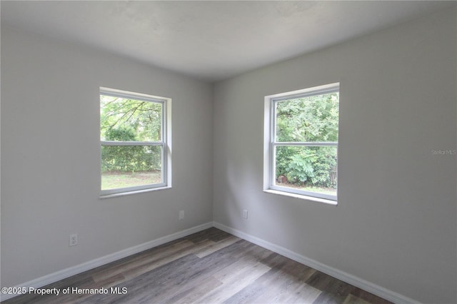 9345 N Elliot Way, Citrus Springs, FL 34434 - unfurnished room featuring healthy amount of natural light and wood finished floors