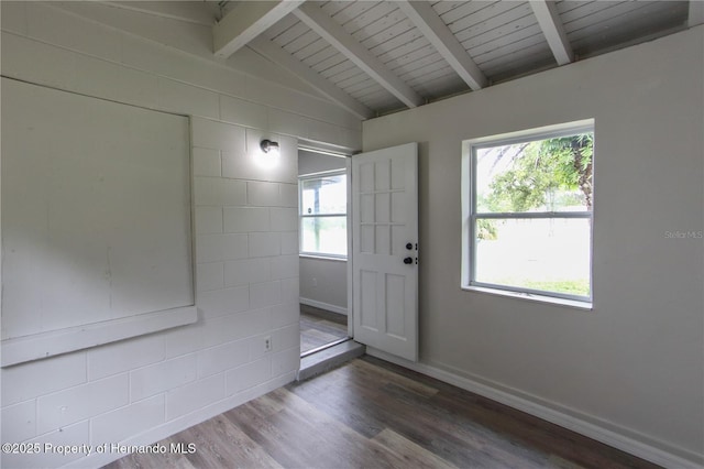 9345 N Elliot Way, Citrus Springs, FL 34434 - spare room with wood finished floors and baseboards