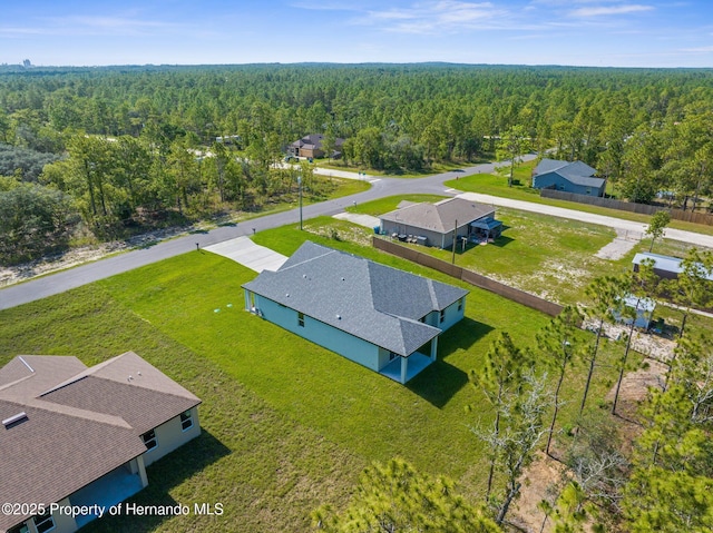 16113 Penn State Rd, Weeki Wachee, FL 34614 - bird's eye view of a forest
