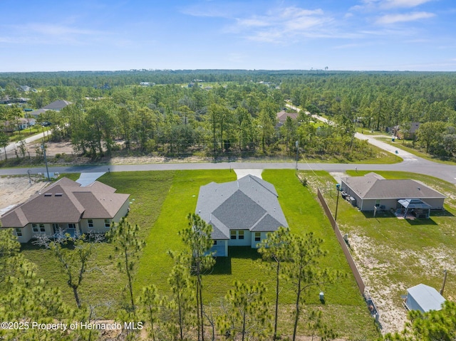 16113 Penn State Rd, Weeki Wachee, FL 34614 - drone / aerial view of a heavily wooded area