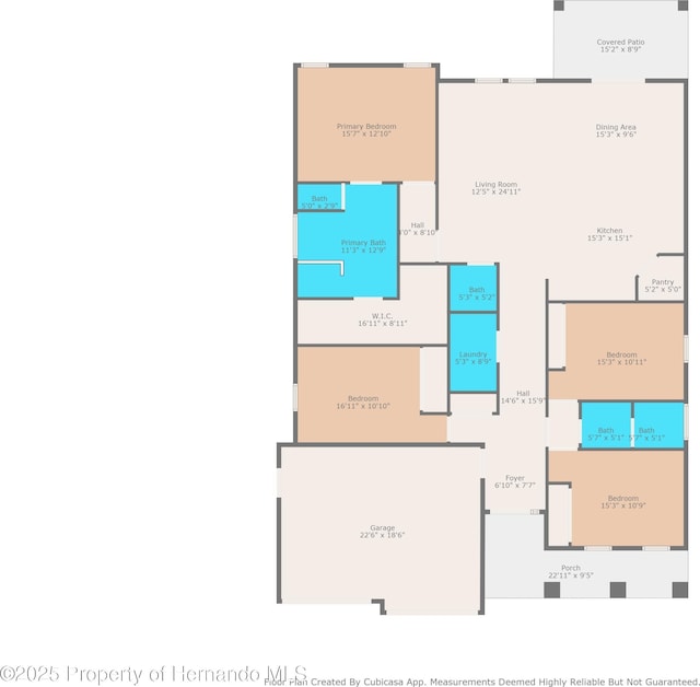 16113 Penn State Rd, Weeki Wachee, FL 34614 - view of room layout