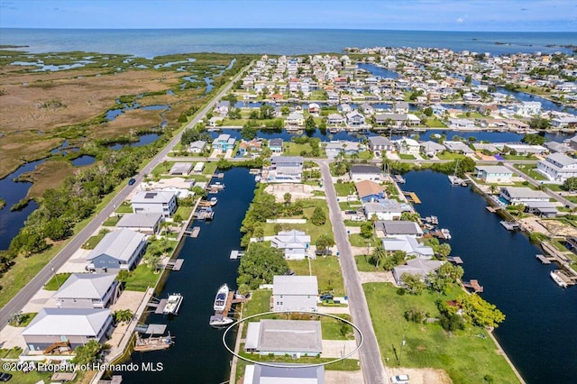 4016 Centavo Ct, Hernando Beach, FL 34607 - view of property location with a nearby body of water and nearby suburban area