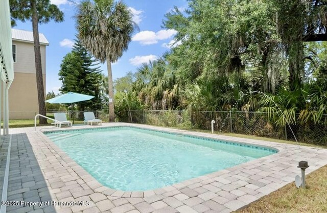 3579 Eagle Nest Dr, Hernando Beach, FL 34607 - view of swimming pool featuring a patio area