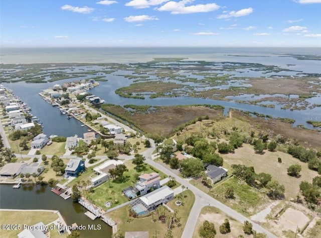 3579 Eagle Nest Dr, Hernando Beach, FL 34607 - aerial overview of property's location featuring a nearby body of water