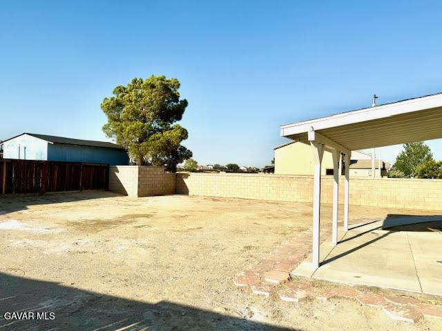 3503 Glenridge Ave, Rosamond, CA 93560 - view of fenced backyard