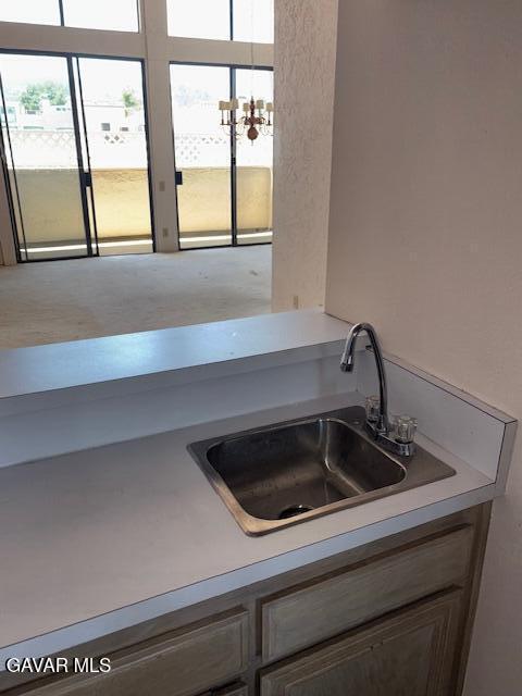 5310 Zelzah Ave Unit 305, Encino, CA 91316 - kitchen view of a sink and light countertops