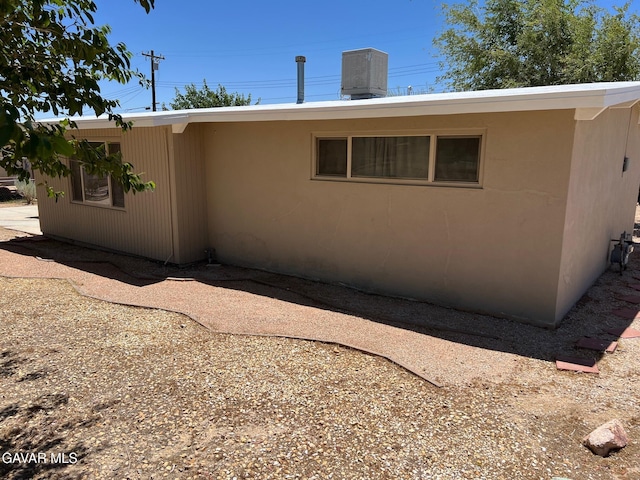 3358 Martin Ave, Mojave, CA 93501 - view of property exterior featuring a central air condition unit