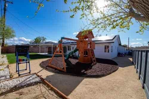 45522 Andale Ave, Lancaster, CA 93535 - view of playground featuring a fenced backyard