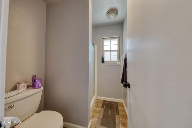 20412 El Porto Ct, Tehachapi, CA 93561 - bathroom featuring toilet and a shower with door