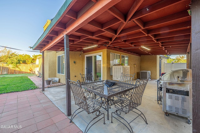 6019 Diamond St, Palmdale, CA 93552 - fenced backyard featuring a patio area and outdoor dining space