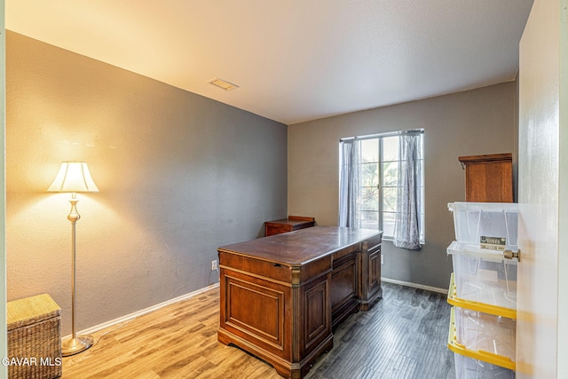 6019 Diamond St, Palmdale, CA 93552 - office area featuring light wood-style floors