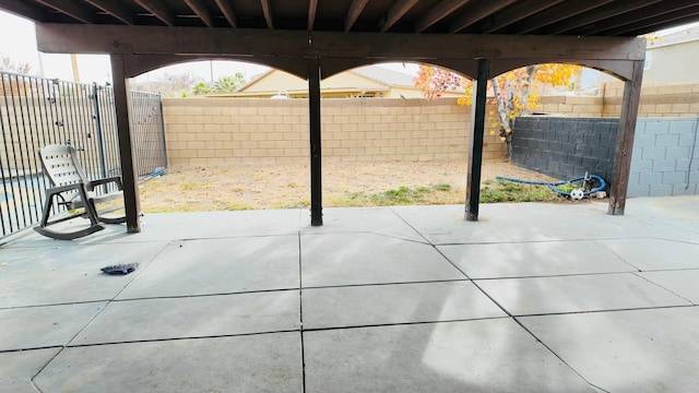 view of patio / terrace