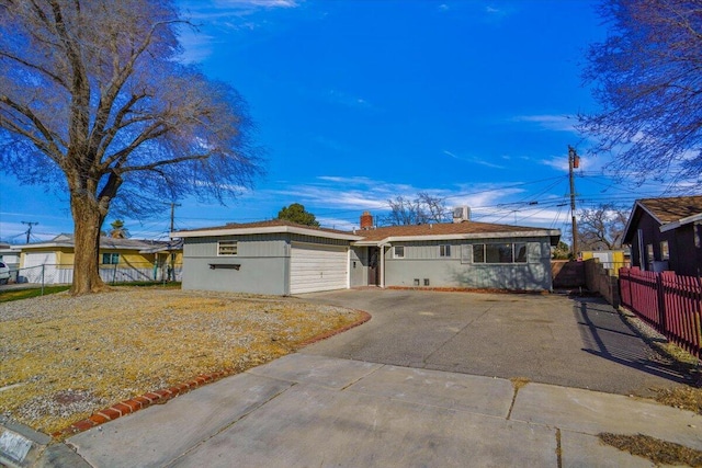 view of ranch-style home