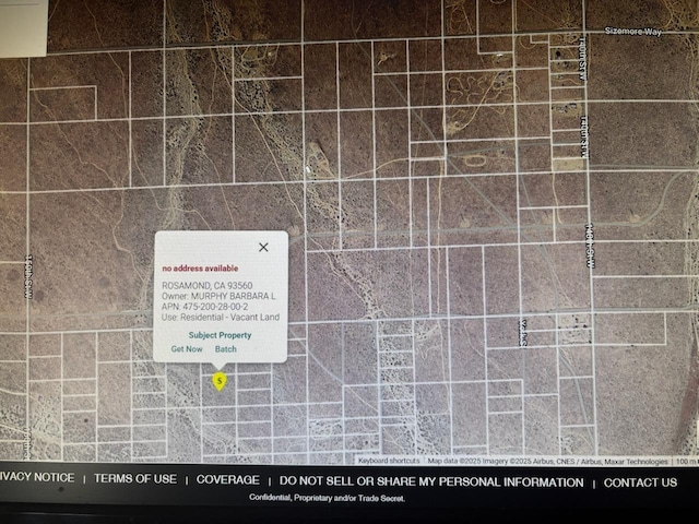 0 W 150th St, Rosamond CA, 93560 land for sale