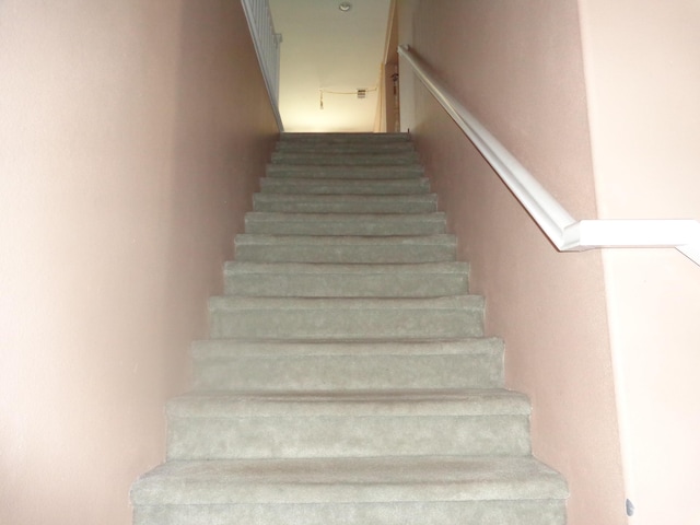 view of stairs