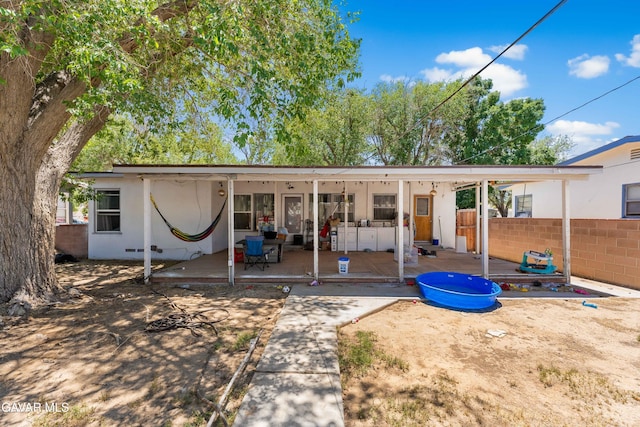 1411 W Ivesbrook St, Lancaster, CA 93534 - view of front of home with stucco siding