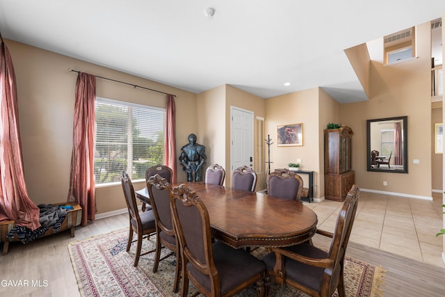 41507 Alexo Dr, Lancaster, CA 93536 - dining room with recessed lighting and light wood finished floors