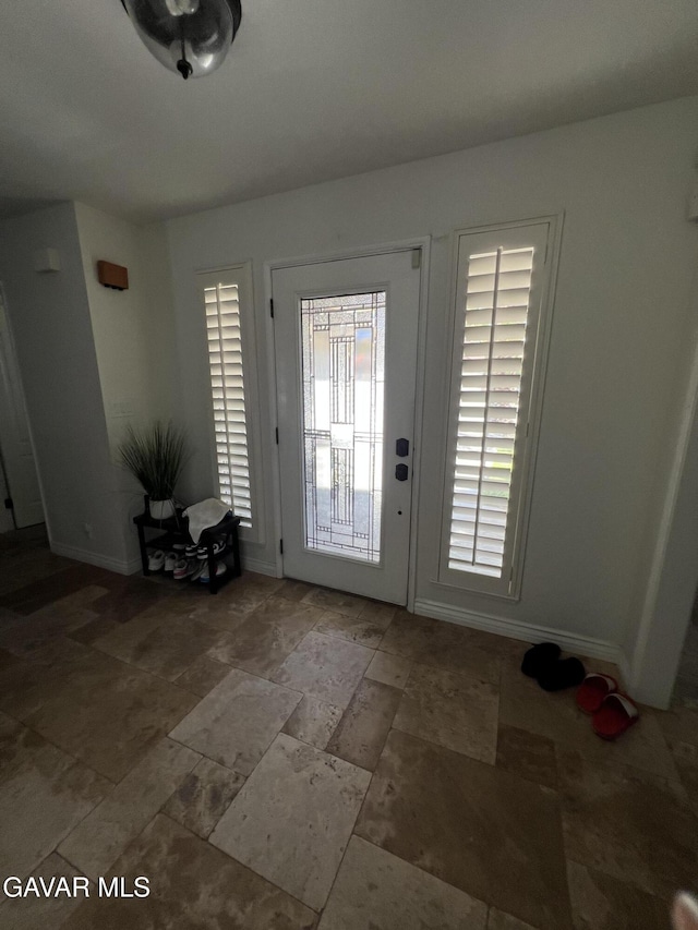 6001 Brougham St, Lancaster, CA 93536 - foyer entrance with baseboards
