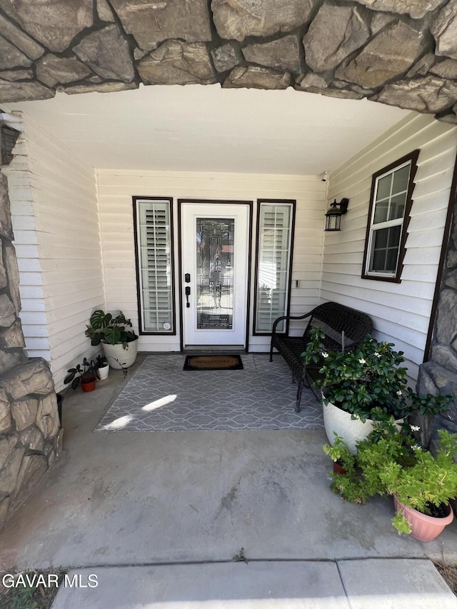 6001 Brougham St, Lancaster, CA 93536 - doorway to property with a porch