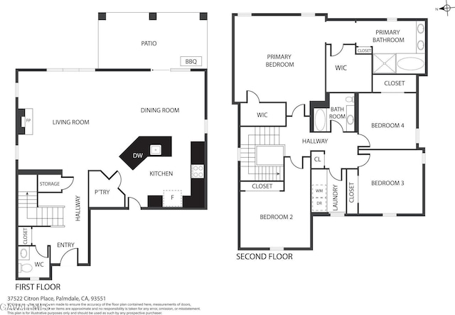 37522 Citron Pl, Palmdale, CA 93551 - view of room layout