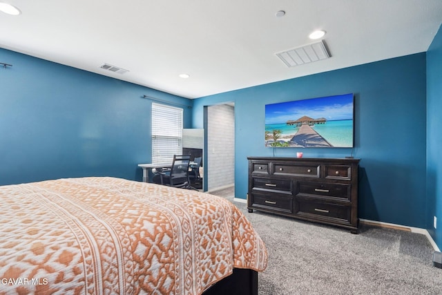 37522 Citron Pl, Palmdale, CA 93551 - carpeted bedroom featuring baseboards and recessed lighting