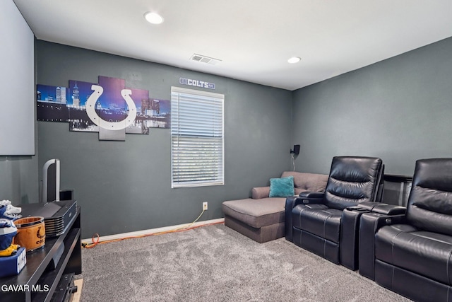 37522 Citron Pl, Palmdale, CA 93551 - cinema room featuring carpet floors and recessed lighting