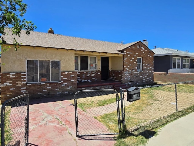 view of ranch-style house