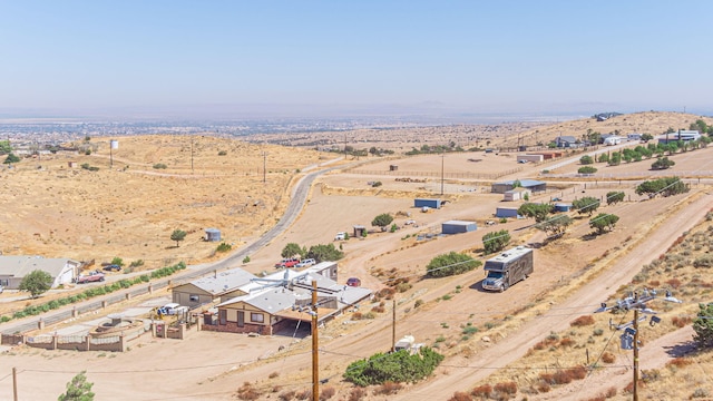 drone / aerial view featuring a rural view