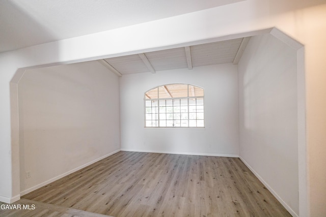 3807 Paula Ln, Lancaster, CA 93535 - unfurnished room featuring wood finished floors and baseboards