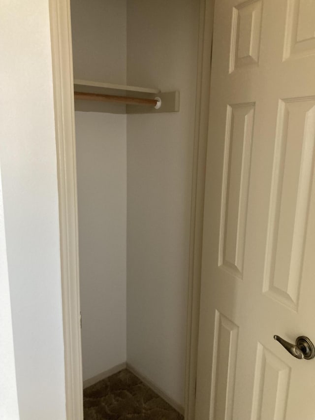 view of closet