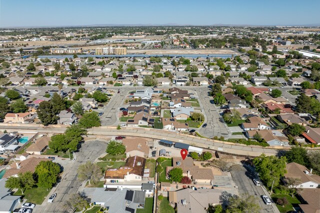 2303 Dallin St, Lancaster, CA 93536 - drone / aerial view with a residential view